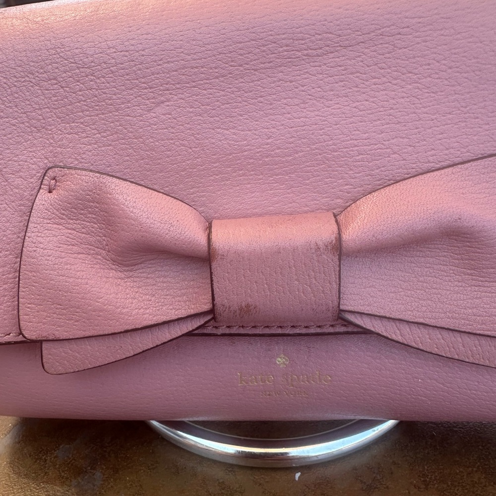 Kate Spade Pink Bow Crossbody Bag Women’s - Picture 3 of 14